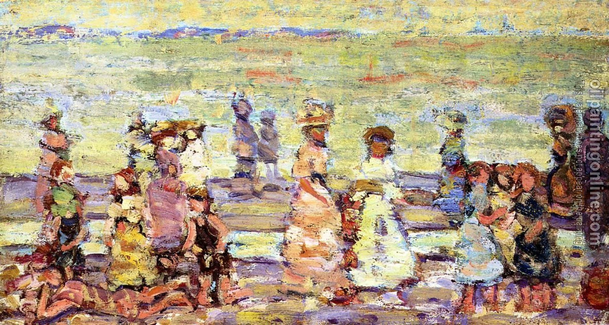 Prendergast, Maurice Brazil - Maine Beach